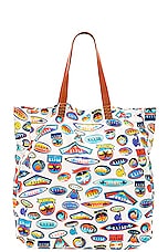 Emilio Pucci Tote Bag in Multicolor, view 1, click to view large image.