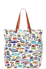 Emilio Pucci Tote Bag in Multicolor, view 3, click to view large image.