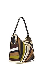 Emilio Pucci Shoulder Bag in Khaki & Muschio, view 4, click to view large image.