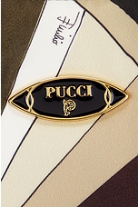 Emilio Pucci Shoulder Bag in Khaki & Muschio, view 7, click to view large image.