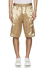 Engineered Garments Bb Short in Gold, view 4, click to view large image.