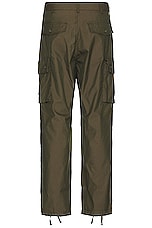 Engineered Garments Fa Pant in Olive, view 2, click to view large image.