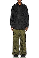 Engineered Garments Over Pant in Olive, view 6, click to view large image.