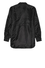 Engineered Garments Trail Shirt in Black, view 2, click to view large image.