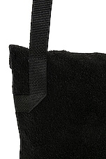 Engineered Garments Shoulder Pouch in Black, view 6, click to view large image.