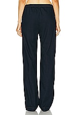 Enza Costa Soft Denim Everywhere Pant in Dark Wash, view 3, click to view large image.