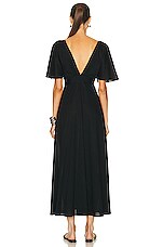 ERES Aurore Long Dress in Noir, view 3, click to view large image.