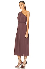 ERES Georgie One Shoulder Long Dress in Algues, view 3, click to view large image.