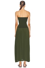 ERES Oda Dress in Vert Mousse, view 3, click to view large image.