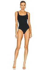 ERES Asia One Piece Swimsuit in Noir, view 1, click to view large image.