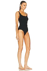 ERES Asia One Piece Swimsuit in Noir, view 2, click to view large image.