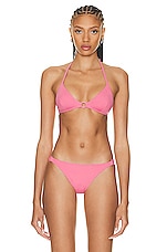 ERES Elena Bikini Top in Litchi, view 1, click to view large image.
