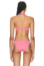 ERES Elena Bikini Top in Litchi, view 3, click to view large image.