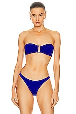 ERES Show Bikini Top in Indigo, view 1, click to view large image.