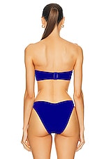 ERES Show Bikini Top in Indigo, view 3, click to view large image.