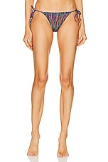 ERES Reflet Bikini Bottom in Imprime Cameleon, view 1, click to view large image.