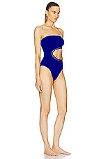 ERES Fever Dancing One Piece Swimsuit in Indigo, view 2, click to view large image.