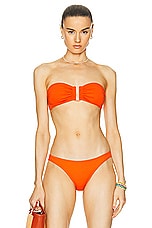 ERES Duni Show Bikini Top in Soleil 24e, view 1, click to view large image.