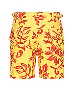 ERL Unisex Printed Shorts Woven in ERL TROPICAL FLOWERS, view 2, click to view large image.