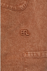 ERL Cargo Shorts Woven in Brown, view 4, click to view large image.