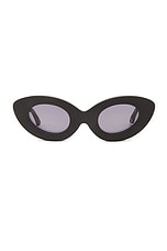 ERL Barbie Sunglasses Plastic in Black, view 1, click to view large image.