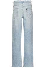ERL Unisex Levis 501 Denim Woven in Blue, view 2, click to view large image.