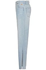 ERL Unisex Levis 501 Denim Woven in Blue, view 3, click to view large image.