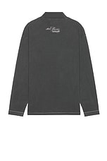 ERL Make Believe Long Sleeve Knit in Black, view 2, click to view large image.