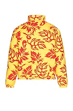 ERL Unisex Printed Quilted Puffer Woven in ERL TROPICAL FLOWERS, view 2, click to view large image.