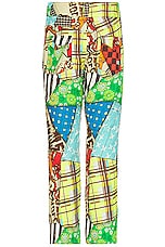 ERL Unisex Cowboy Snowboard Pants Woven in MULTI, view 2, click to view large image.