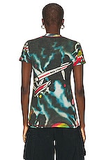 ERL Unisex All Over Printed Tshirt Knit in ALLOVER, view 3, click to view large image.