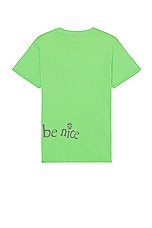 ERL Unisex Venice Tshirt Knit in GREEN, view 2, click to view large image.