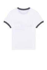 ERL Unisex Make Believe T-Shirt Knit in White, view 2, click to view large image.