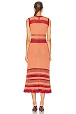 ESCVDO Nanay Midi Dress in Mauve, view 3, click to view large image.