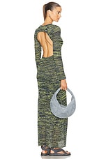 ESCVDO Murga Maxi Dress in Blue & Green, view 1, click to view large image.