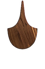 EDWARD COLLINSON Medium Chopper Cutting Board in Walnut, view 1, click to view large image.