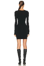 Eterne Sadie Dress in Black, view 3, click to view large image.