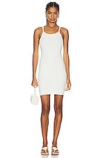 Eterne Tank Mini Dress in Cream, view 1, click to view large image.