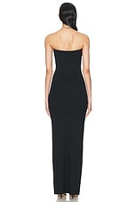 Eterne Tube Maxi Dress in Black, view 3, click to view large image.