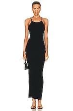 Eterne Tank Maxi Dress in Black, view 1, click to view large image.