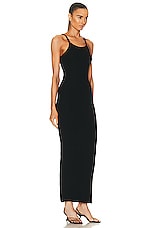Eterne Tank Maxi Dress in Black, view 2, click to view large image.