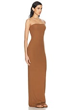 Eterne Tube Maxi Dress in Earth, view 2, click to view large image.