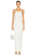 Eterne Tank Maxi Dress in Cream, view 1, click to view large image.