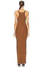 Eterne Tank Maxi Dress in Earth, view 3, click to view large image.