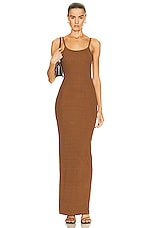 Eterne Tank Maxi Dress in Earth, view 4, click to view large image.