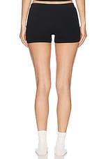 Eterne Drawstring Short in Black, view 4, click to view large image.