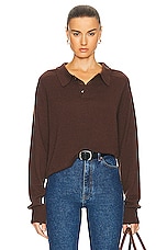 Eterne Brady Sweater in Chocolate, view 1, click to view large image.