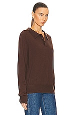Eterne Brady Sweater in Chocolate, view 2, click to view large image.