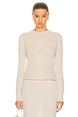 Eterne Francis Sweater in Oatmeal, view 1, click to view large image.
