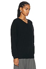 Eterne Clive Sweater in Black, view 2, click to view large image.